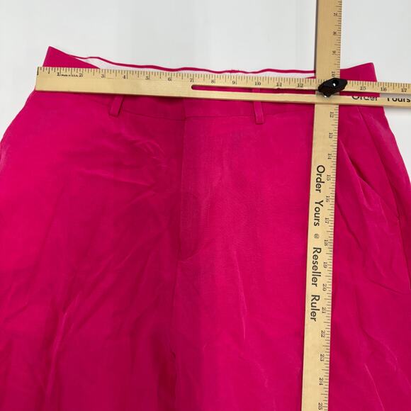 Catwalk Junkie Pants Womens‎ Large Pink Liz Wide Leg Trousers Barbiecore - Picture 6 of 8